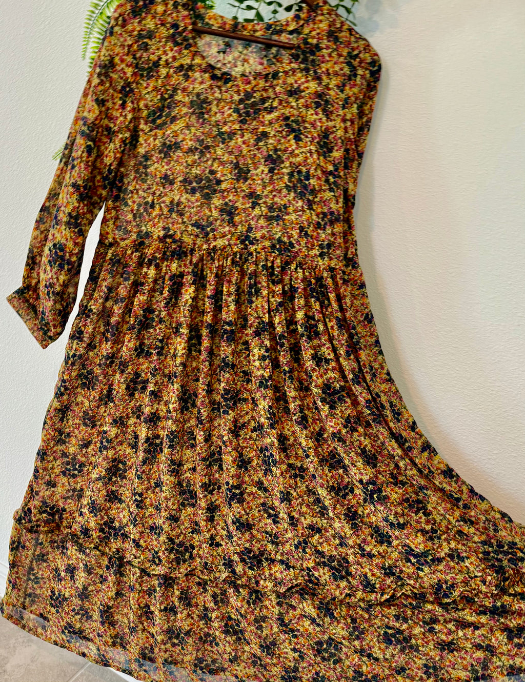 Floral Modest Maxi Dress – Comfort in Modesty Collection | U. by Usman Waqar