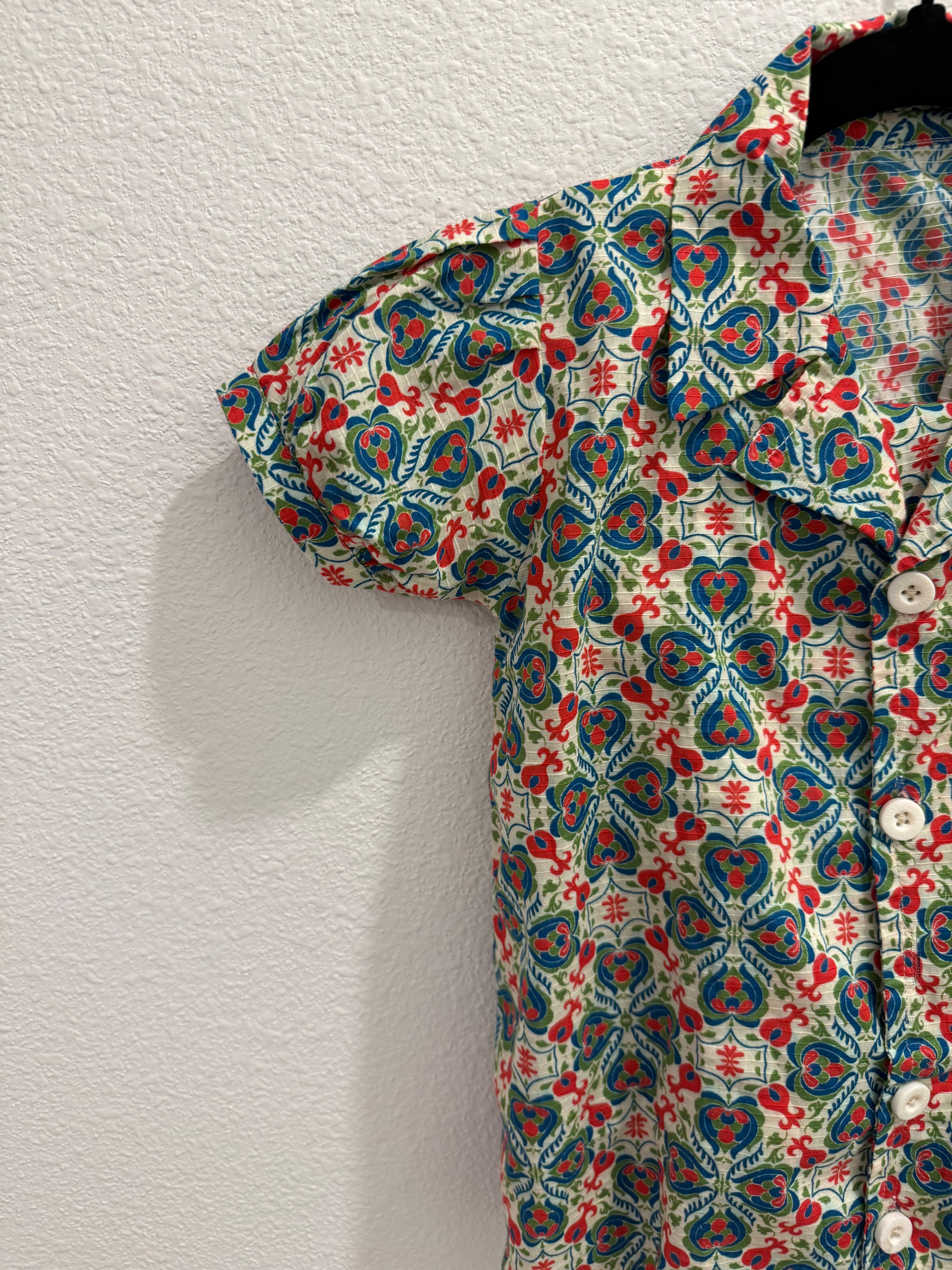 Girls’ Printed Co-Ord Set (Top & Wide-Leg Pants) – U. by Usman Waqar Kids