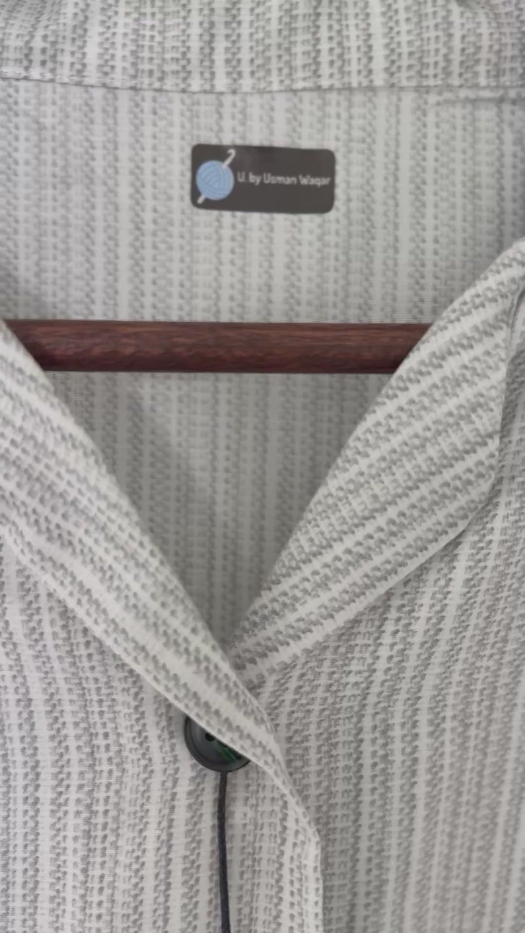 Elegant Striped Button-Down Maxi Dress